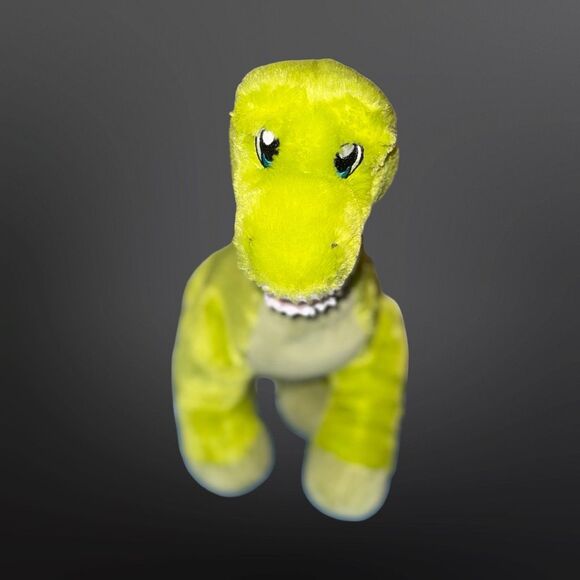 2019 Build a Bear Workshop Green Spotted Brachiosaurus BAB Dinosaur Plush Toy - Picture 6 of 9